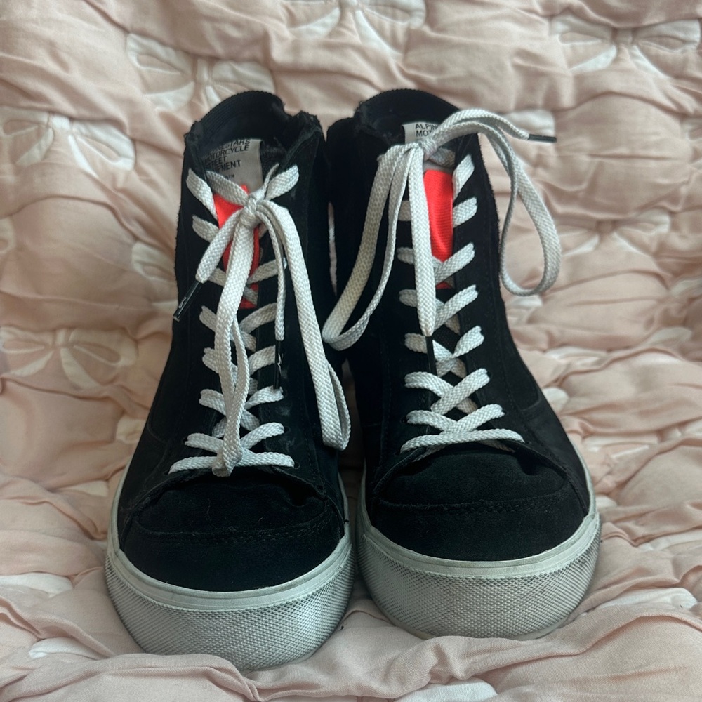 Black Alpinestars High-Top Sneakers - Picture 3 of 6